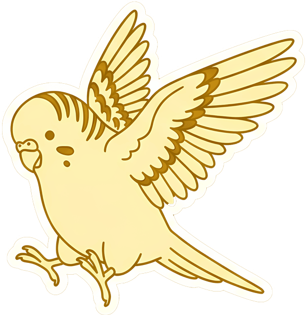 A Panicbudgie responder arriving on the scene