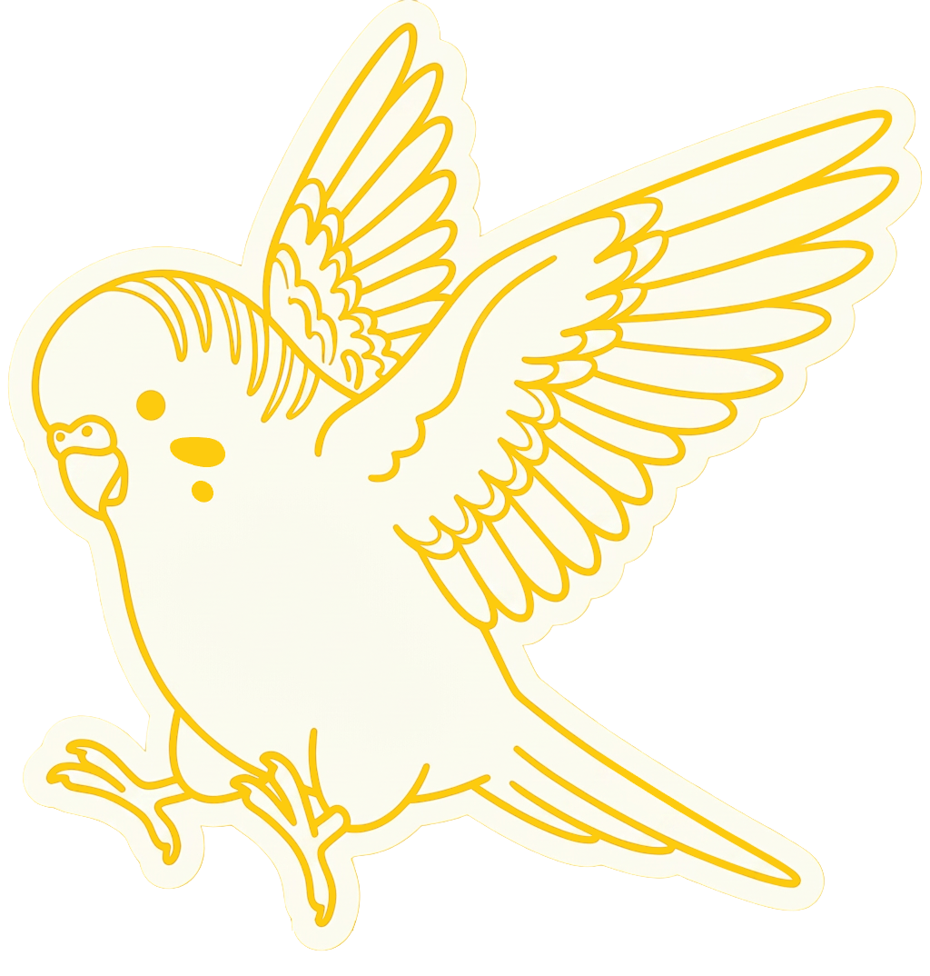 A Panicbudgie responder arriving on the scene